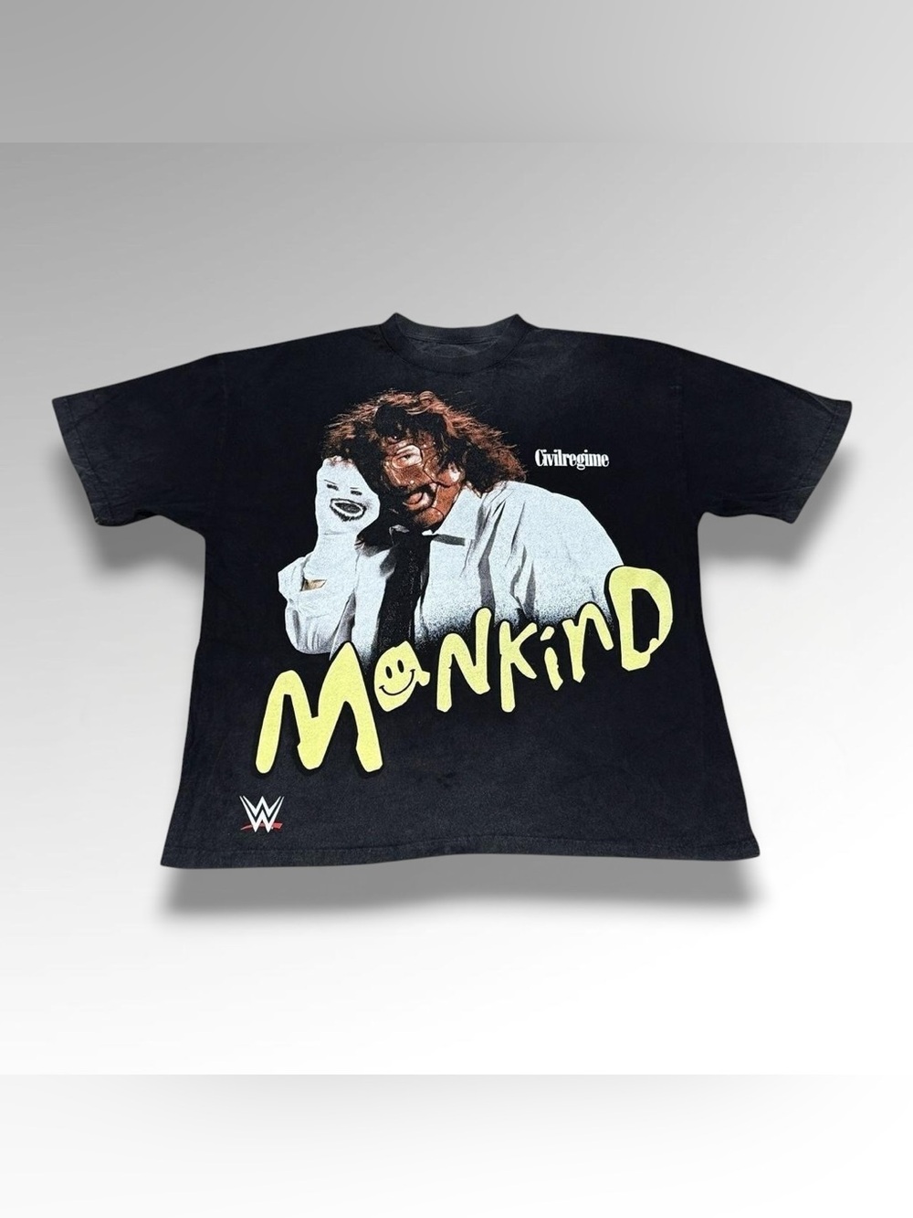 Civil Regime x WWE Mick Foley Mankind Have a Nice Day Tee